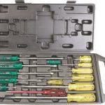 Screwdriver Stanley mech 14pce 65-750 Screwdriver Stanley mech 14pce 65-750