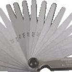 Gauge S|wille Feeler 11095 20 Blade Gauge S|wille Feeler 11095 20 Blade