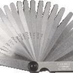 Gauge S|wille Feeler 11097 26 Blade Gauge S|wille Feeler 11097 26 Blade