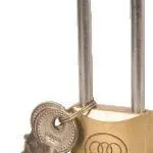 Padlock Tri Brass – 32mm (Long Shackle) Padlock Tri Brass – 32mm (Long Shackle)