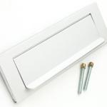 Waldo Letter Box Plate 250mm Lift-Up Aluminium Waldo Letter Box Plate 250mm Lift-Up Aluminium