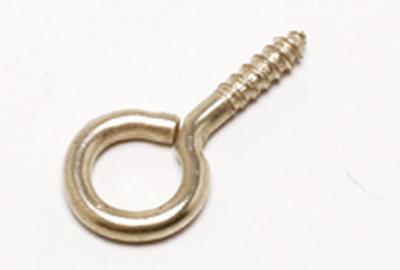 Waldo Screw Eye Bp #0 1.5mmx18mm (100/Box) Waldo Screw Eye Bp #0 1.5mmx18mm (100/Box)