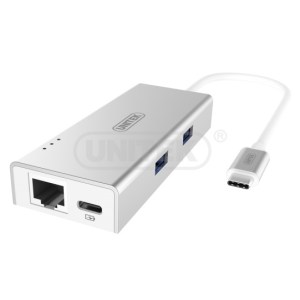 Unitek USB 3 Type-C 2-Port USB 3.0 GB LAN Unitek USB 3 Type-C 2-Port USB 3.0 GB LAN