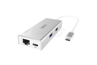 Unitek USB 3 Type-C 2-Port USB 3.0 GB LAN Unitek USB 3 Type-C 2-Port USB 3.0 GB LAN