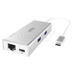 Unitek USB 3 Type-C 2-Port USB 3.0 GB LAN Unitek USB 3 Type-C 2-Port USB 3.0 GB LAN