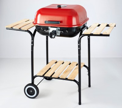 Metalix – Trolley Braai – Red Metalix – Trolley Braai – Red