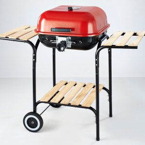 Metalix – Trolley Braai – Red Metalix – Trolley Braai – Red