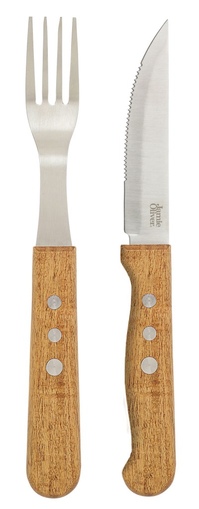 Jamie Oliver – Jumbo Steak Knife & Fork Set Jamie Oliver – Jumbo Steak Knife & Fork Set