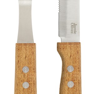 Jamie Oliver – Jumbo Steak Knife & Fork Set Jamie Oliver – Jumbo Steak Knife & Fork Set