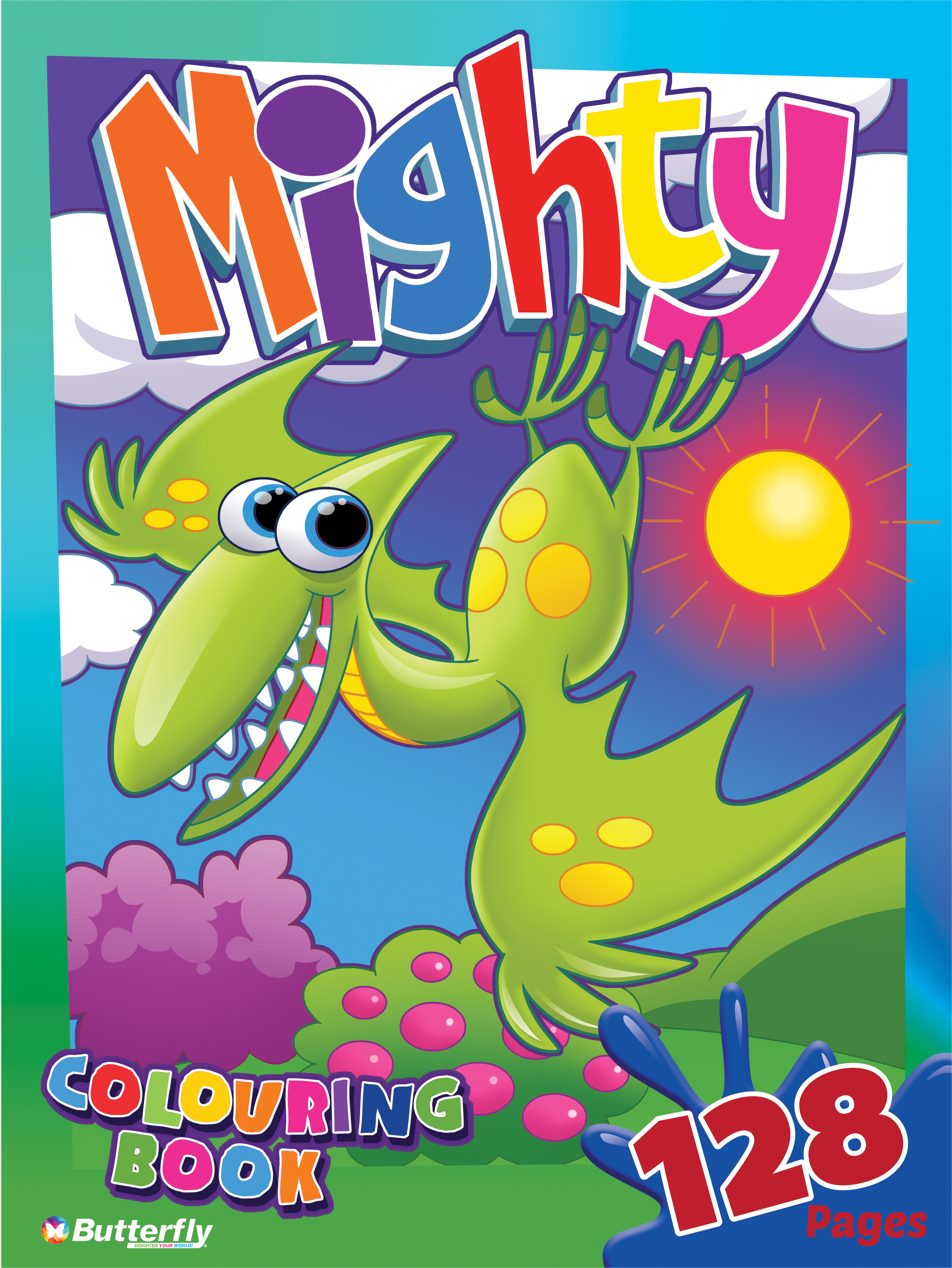 Butterfly Mighty Colouring Book 128 Pages Butterfly Mighty Colouring Book 128 Pages