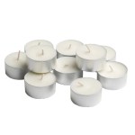 Tealight Candles 50 Piece Set – White Tealight Candles 50 Piece Set – White