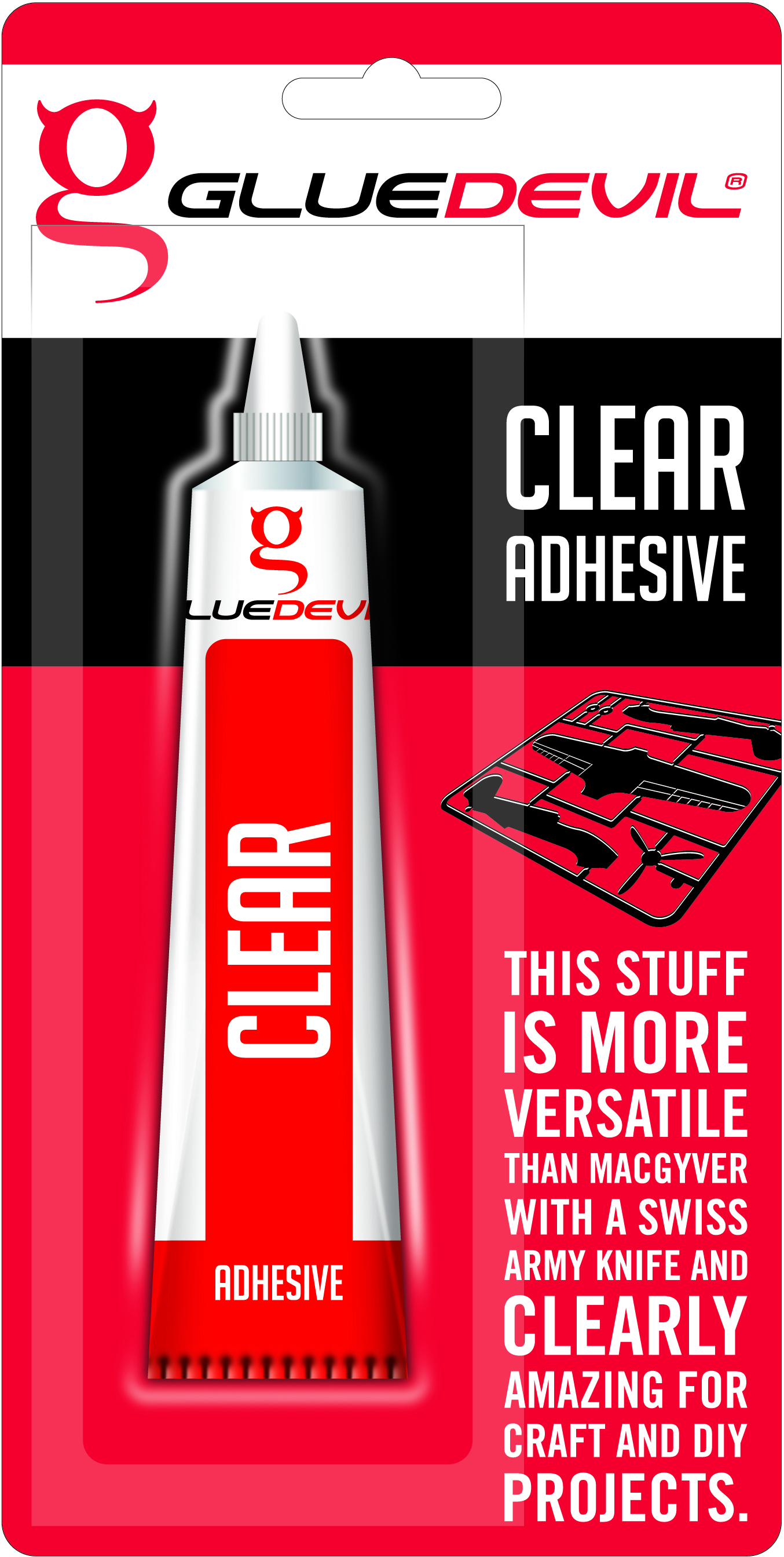Glue Devil – 50ml Clear Adhesive Glue Devil – 50ml Clear Adhesive