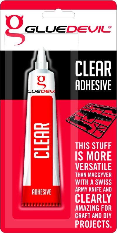 Glue Devil – 50ml Clear Adhesive Glue Devil – 50ml Clear Adhesive