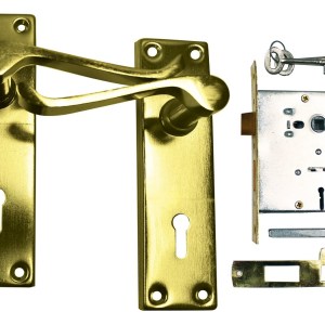 Cabinet Shop – Victorian Lockset – 2 Lever Cabinet Shop – Victorian Lockset – 2 Lever