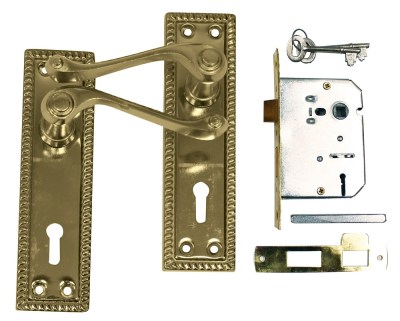 Cabinet Shop – Georgian Lockset – 2 Lever Cabinet Shop – Georgian Lockset – 2 Lever