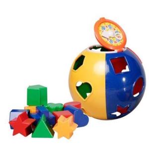 Educational Baby Game with Shapes and Beginner Clock Educational Baby Game with Shapes and Beginner Clock