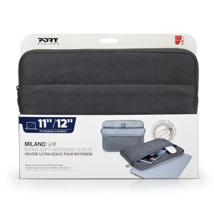 Port Designs Torino 10/12″ Notebook Sleeve – Grey Port Designs Torino 10/12″ Notebook Sleeve – Grey