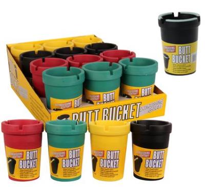 Bulk Pack 8 x Plastic Tub Ashtray Assorted – 8 x 11cm Bulk Pack 8 x Plastic Tub Ashtray Assorted – 8 x 11cm