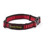 Crazee Dawg Nylon Heavy Duty 50mm x 750mm Adjustable Dog Collar – Red Crazee Dawg Nylon Heavy Duty 50mm x 750mm Adjustable Dog Collar – Red
