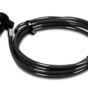 Port Design 4 Digit Notebook Combination Lock 1.8m – Black Port Design 4 Digit Notebook Combination Lock 1.8m – Black