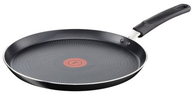 Tefal – 25cm Extra Non-Stick Pancake Pan – Black Tefal – 25cm Extra Non-Stick Pancake Pan – Black