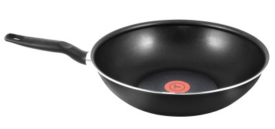 Tefal – 28cm Extra Non-Stick Wok Pan – Black Tefal – 28cm Extra Non-Stick Wok Pan – Black