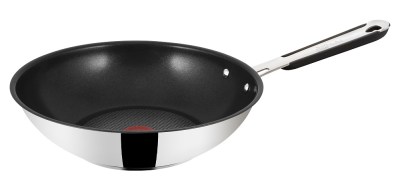 Jamie Oliver by Tefal – 28cm Wok – Silver Jamie Oliver by Tefal – 28cm Wok – Silver
