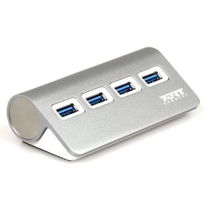 Port Connect Hub 4 Port USB 3.0 – Grey Port Connect Hub 4 Port USB 3.0 – Grey