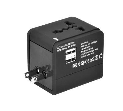 Port Designs Connect – International Travel Plug With 2 Usb Ports Port Designs Connect – International Travel Plug With 2 Usb Ports
