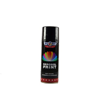 Plyfit Spray Paint in Gloss Black (A01) – 300ml Plyfit Spray Paint in Gloss Black (A01) – 300ml