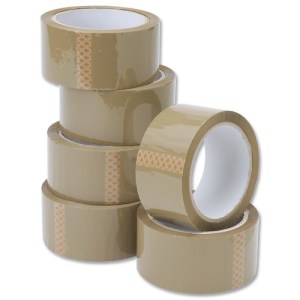 Altezze Buff Tape, Packaging Tape – 48mm x 50m – 6/Pack Altezze Buff Tape, Packaging Tape – 48mm x 50m – 6/Pack