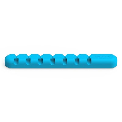 Orico 7 Slot Desktop Cable Clip – Blue Orico 7 Slot Desktop Cable Clip – Blue