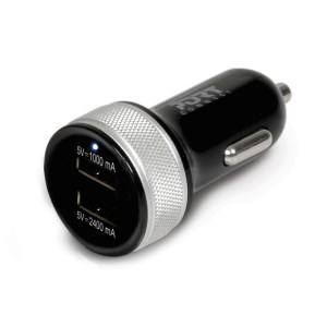 Port Design 2 USB Car Charger Port Design 2 USB Car Charger