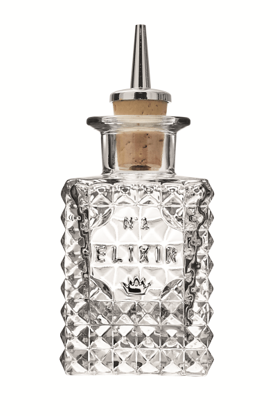 Luigi Bormioli – 100ml Dash Bitter Glass Bottle Elixir No.1 With Pourer Luigi Bormioli – 100ml Dash Bitter Glass Bottle Elixir No.1 With Pourer