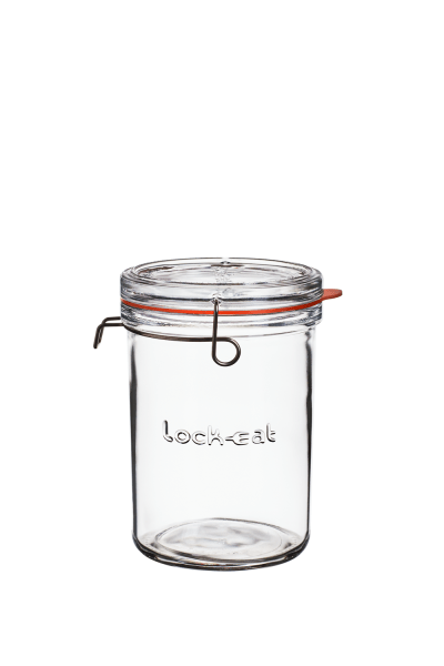 Luigi Bormioli – 1 Litre Lock-Eat Glass Food Jar With Lid Luigi Bormioli – 1 Litre Lock-Eat Glass Food Jar With Lid