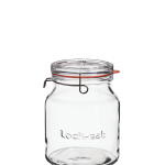 Luigi Bormioli – 2 Litre Lock-Eat Glass Handy Jar With Lid Luigi Bormioli – 2 Litre Lock-Eat Glass Handy Jar With Lid