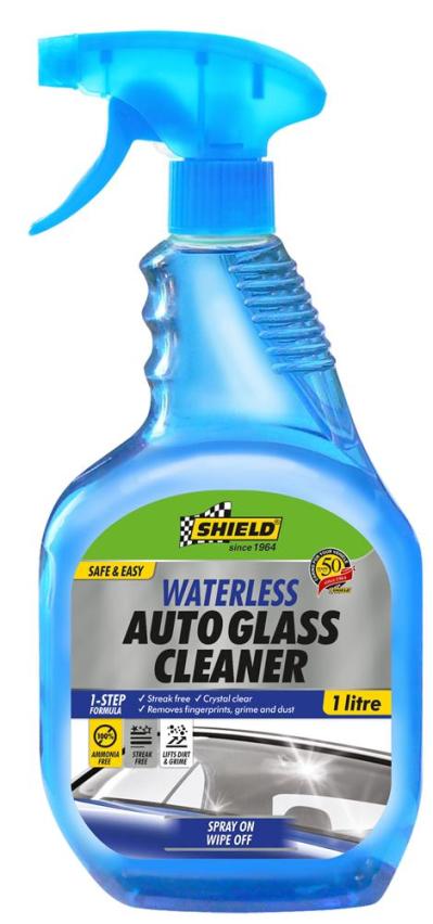 Shield Waterless Auto Glass Cleaner 1 Litre Shield Waterless Auto Glass Cleaner 1 Litre