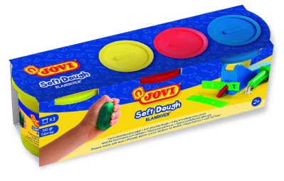 JOVI Soft Play Dough 3X110g – Assorted Colours JOVI Soft Play Dough 3X110g – Assorted Colours