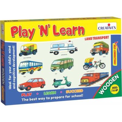 Creative’s Play N Learn – Land Transport Creative’s Play N Learn – Land Transport