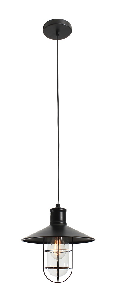 Eurolux – Vibrato Metal Pendant – Black Eurolux – Vibrato Metal Pendant – Black