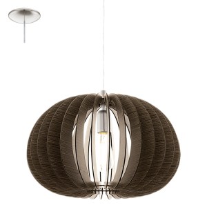 Eurolux – Cossano 450 Pendant – Dark Brown Eurolux – Cossano 450 Pendant – Dark Brown