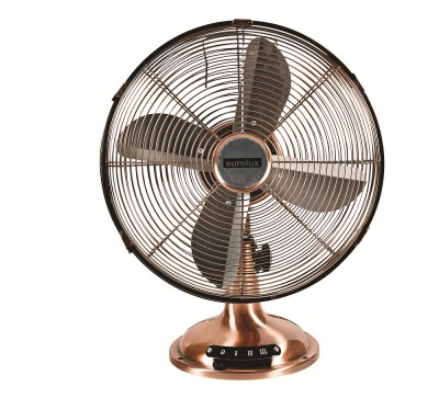 Eurolux – Desk Fan 3-Speed – Antique Copper Eurolux – Desk Fan 3-Speed – Antique Copper