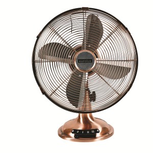Eurolux – Desk Fan 3-Speed – Antique Copper Eurolux – Desk Fan 3-Speed – Antique Copper