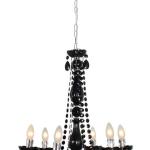 Eurolux – Octave Chandelier 6 Litre – Acrylic Black Eurolux – Octave Chandelier 6 Litre – Acrylic Black