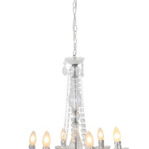 Eurolux – Octave Chandelier 6 Litre – Acrylic Clear Eurolux – Octave Chandelier 6 Litre – Acrylic Clear