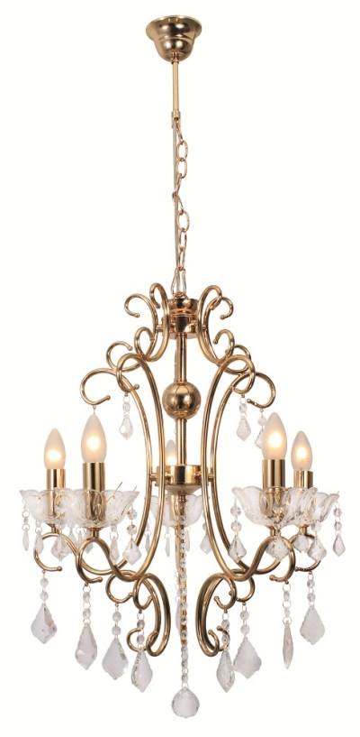 Eurolux – Erin 5 Light Chandelier Eurolux – Erin 5 Light Chandelier