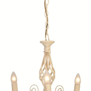 Eurolux – Erin 3 Light Chandelier – Cream Eurolux – Erin 3 Light Chandelier – Cream