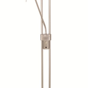 Eurolux – Baya Floor Light – Satin Chrome Eurolux – Baya Floor Light – Satin Chrome
