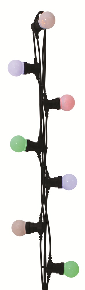 Eurolux – 10m LED Party Light Chain – Multi Coloured Eurolux – 10m LED Party Light Chain – Multi Coloured