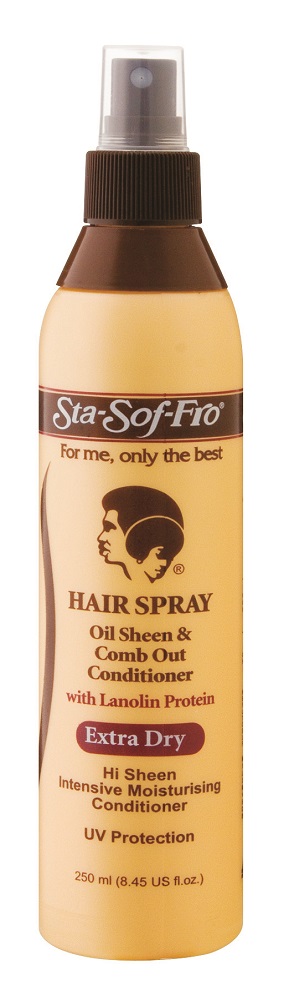 Sta-Sof-Fro Oil Sheen Comb Out Extra Dry Spray – 500ml Sta-Sof-Fro Oil Sheen Comb Out Extra Dry Spray – 500ml